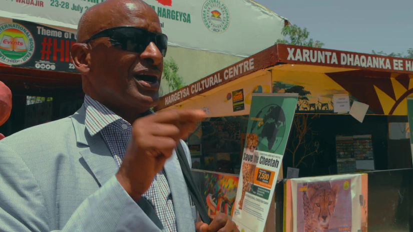 Creating Memories Filming Hargeisa International Book Fair 2022